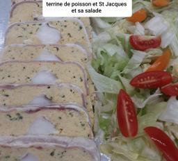 Jeff1  Terrine de poisson et St Jacques